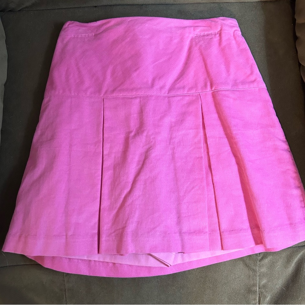 Rags Land Girl’s Pink Corduroy Skort Size 10-12, New with Tags